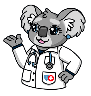 Doctor treating asthma patient